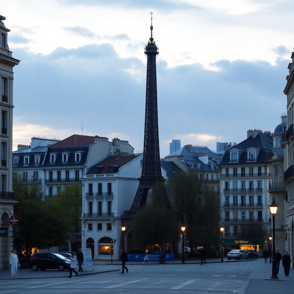 Şık stüdyo daire Paris 11. bölgede, modern tasarım ve yüksek tavanlar